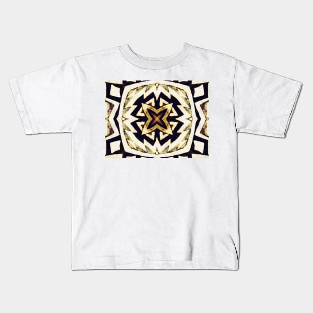 mandala pulse Kids T-Shirt by TrueMagic